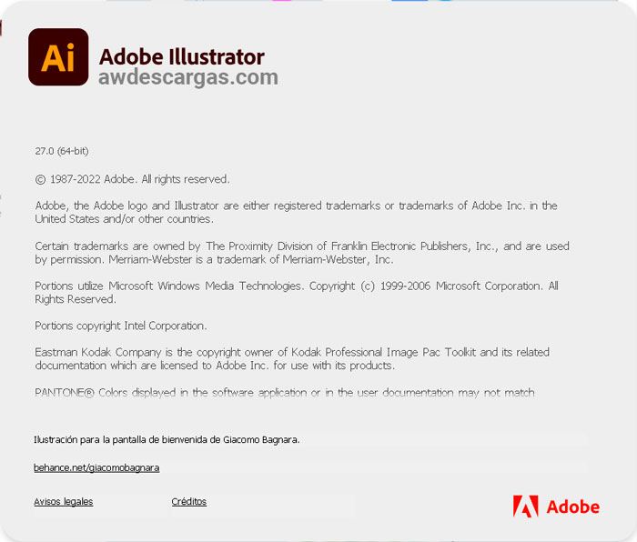Acerca de Adobe Illustrator 2023 Descargar Gratis